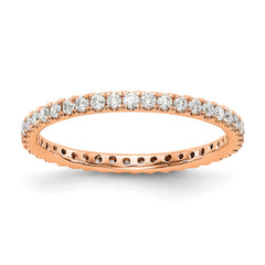 14K 1/2 ct Lab-Grown Diamond Eternity Band