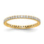 14K Lab Grown Diamond VS/SI FGH Eternity Band - Sophia Jewelers