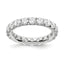 Lab-Grown Diamond Eternity Band in 14K Rose Gold, 3.5mm (3 ct. tw.) - Sophia Jewelers