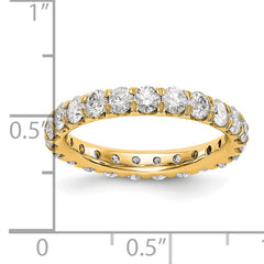 14K Lab Grown Diamond VS/SI FGH Eternity Band - Sophia Jewelers