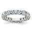 14K 3-5/8 ct Lab-Grown Diamond Eternity Band