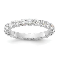 14K 1-1/2 ct Lab-Grown Diamond Eternity Band