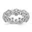 Lab-Grown Diamond Eternity Band in 14K White Gold (3 1/5 ct. tw.), Size 4 - Sophia Jewelers