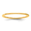 14KY 1mm Standard Flat Comfort Fit Band Size 9.5