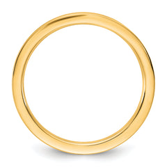 14KY 1.5mm Standard Flat Comfort Fit Band Size 9.5