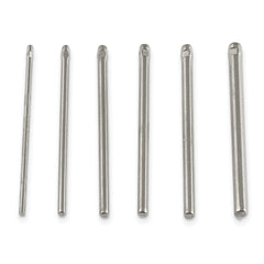 60-piece Stainless Steel with Stamped Ends Pin Assortment