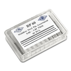 60-piece Stainless Steel Pin Assortment