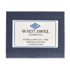 60-piece 1.00mm Extra-Wide Flat Mineral Crystal Assortment