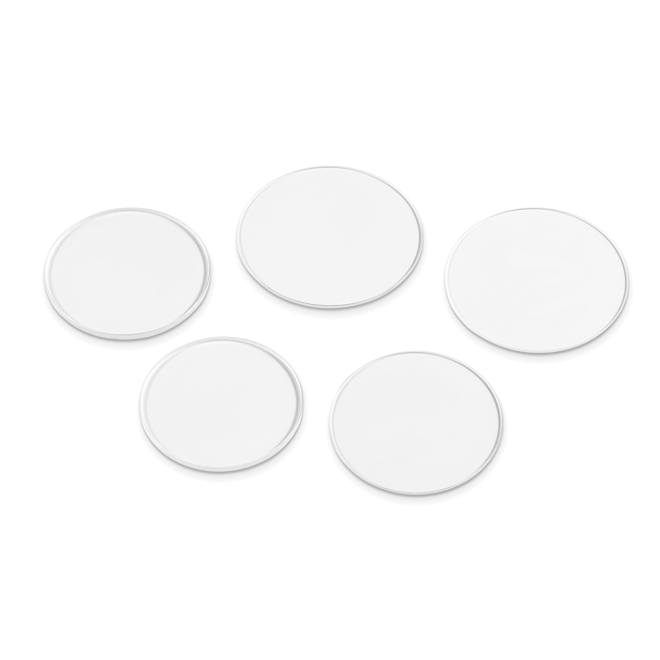 50 piece Extra-Wide Flat 1.0mm Mineral Glass Crystal Kit