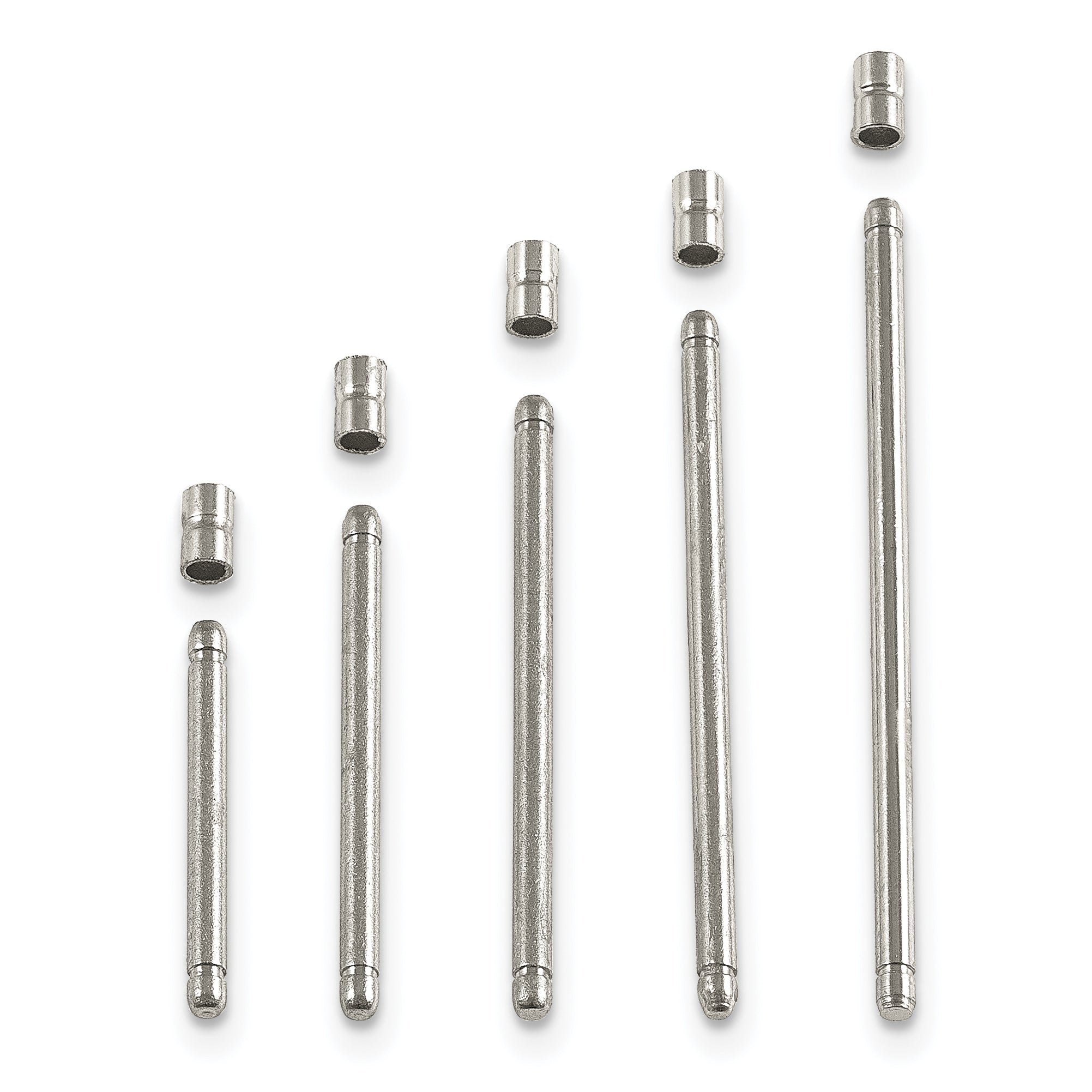 Notched Pin & Tube Assortment for Watch Bands