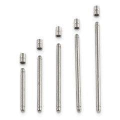 Notched Pin & Tube Assortment for Watch Bands