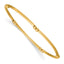 1/20 14K Gold Filled 3.0mm Beaded Tube Stretch Bracelet