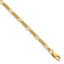 1/20 14K Gold Filled 2.20mm Figaro with ext. Bracelet