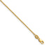 14K Gold Filled 1.5mm Ball Chain Necklace with Lobster Clasp by Sophia Jewelers