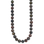14K Gold Filled 8-9mm Black Cultured Freshwater Pearl Necklace