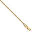 14K Gold Filled Polished Cable Chain Necklace in 1.7mm Width by Sophia Jewelers