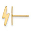 14K Gold Filled 3.5 x 11.4mm Lightning Bolt Post Earrings by Sophia Jewelers