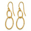 Circles Shepherd Hook Dangle Earrings in 14K Yellow Gold-Filled - Sophia Jewelers