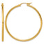 14K Gold Filled 2.30 x 50mm Eurowire Hoop Earrings by Sophia Jewelers
