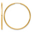 14K Gold Filled 1.25 x 30mm Endless Hoop Earrings by Sophia Jewelers