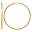 14K Gold Filled 1.25 x 38mm Endless Hoop Earrings by Sophia Jewelers