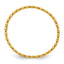 14K Gold Filled 1.90mm Flat Beaded Stacking Ring - view 2
