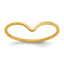 14K Gold Filled 1.0mm Chevron Ring by Sophia Jewelers