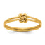 14K Gold Filled Double Love Knot 2.0mm Ring by Sophia Jewelers