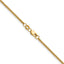14K Gold Filled Round Venetian Box Chain Necklace in 1.8mm Width - Sophia Jewelers