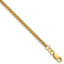 14K Gold Filled Round Venetian Box Chain Necklace in 2.6mm Width - Sophia Jewelers