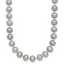 14K Gold-Filled Grey Freshwater Cultured Pearl Necklace 6-7mm