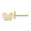 14k Madi K Children's Butterfly Post Earrings