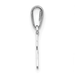 14k White Gold Madi K Children's Cross Pendant