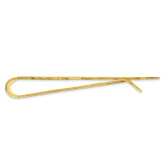 Gold-plated Kelly Waters Polished Dollar Sign Money Clip