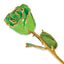 Lacquer Dipped Gold Trim August Birthstone Tourmaline Rose