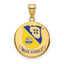 Large Blue Angels Enameled Pendant in Gold-Plated Sterling Silver - Sophia Jewelers