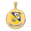 Blue Angels Enameled Pendant in Gold-Plated Sterling Silver - Sophia Jewelers
