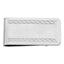 Rhodium-plated Kelly Waters with Engraveable Area Florentine Money Clip