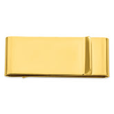 Gold-plated Kelly Waters Stainless Steel Double Fold Money Clip