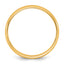 14KY 3.5mm Lightweight Half Round Band