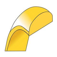 14KY 3.5mm LTW Half Round Band Size 9.5