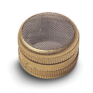 Large Brass Parts Holding Basket