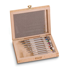 Wood Boxed Watchmakers Screwdriver Set