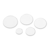 100-piece .80mm Mineral Crystal Blanks Assortment