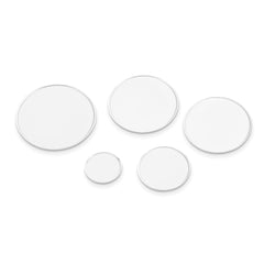 100-piece .80mm Mineral Crystal Blanks Assortment