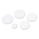 100-piece 1.00mm Flat Mineral Crystal Blanks Assortment