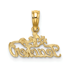 14k #1 TEACHER Charm