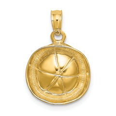 14K 3D Sailor Hat Charm