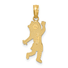 14K Girl Charm