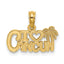 14k I HEART CANCUN Cut-out Charm
